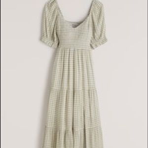 Light green gingham dress - never worn!